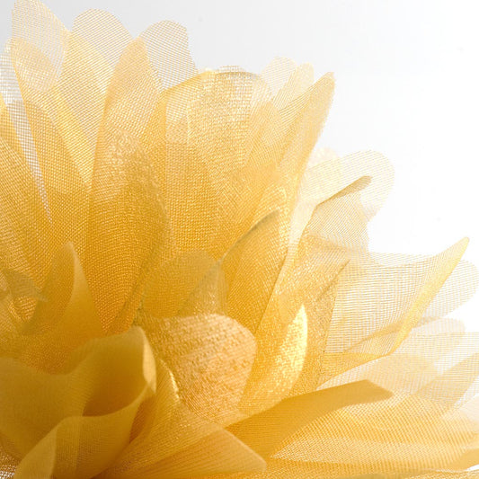 Gold Cristal Tulle Peaked Edge Organza Tulles Pack of 50