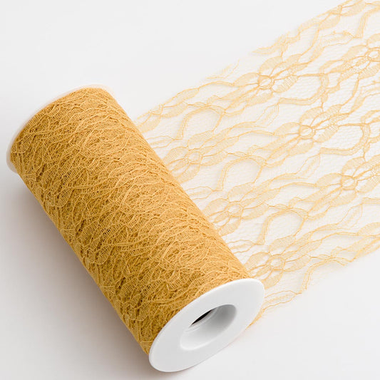 Gold Lace 15cm 10 Metre Roll