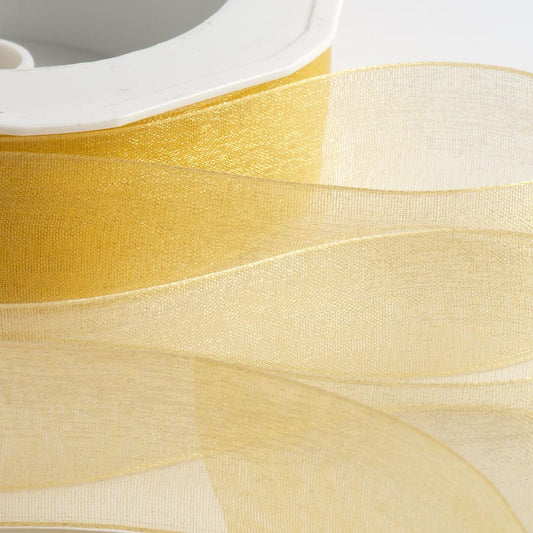 Gold Organza Ribbon