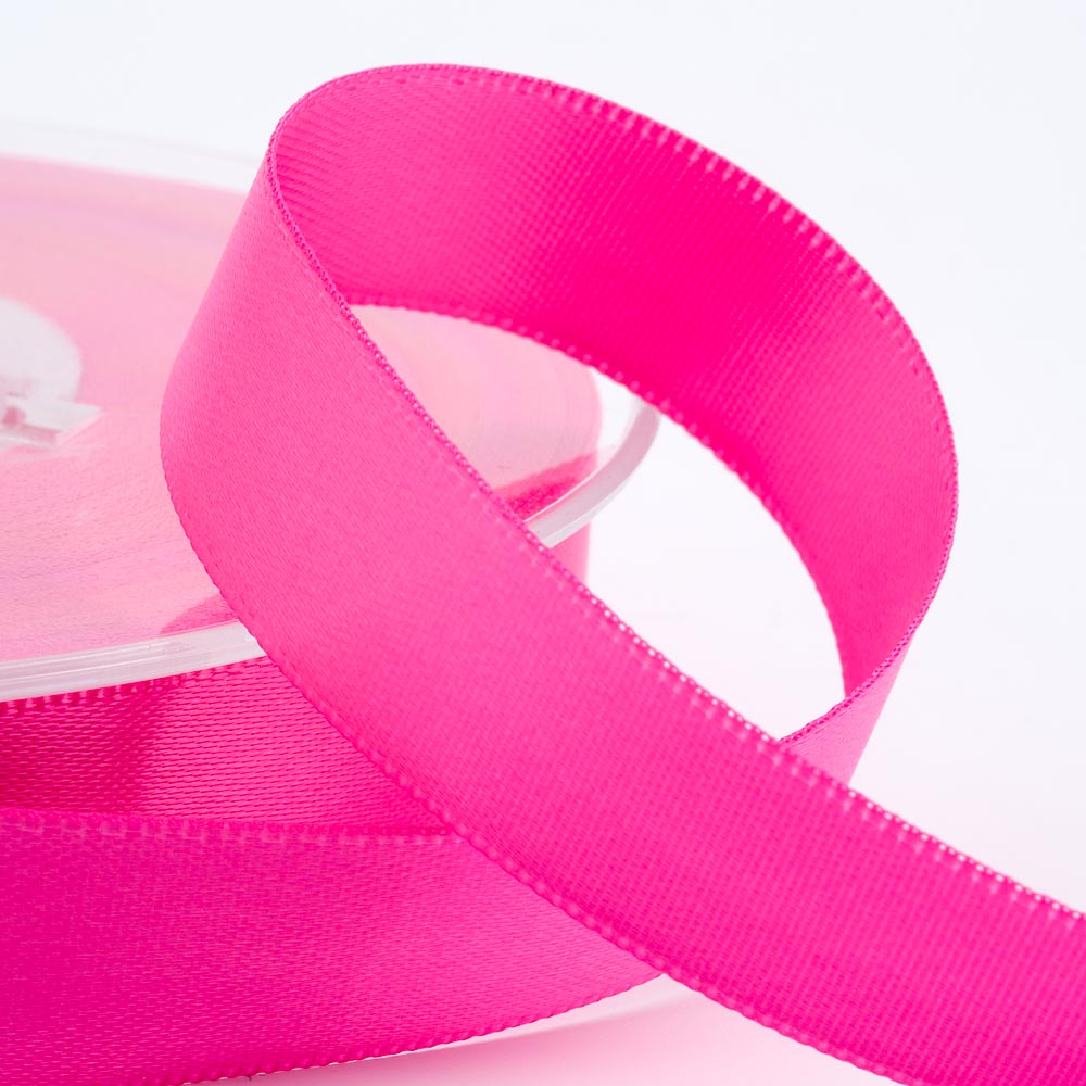 Hot Pink Satin Ribbon - Perfect Tables