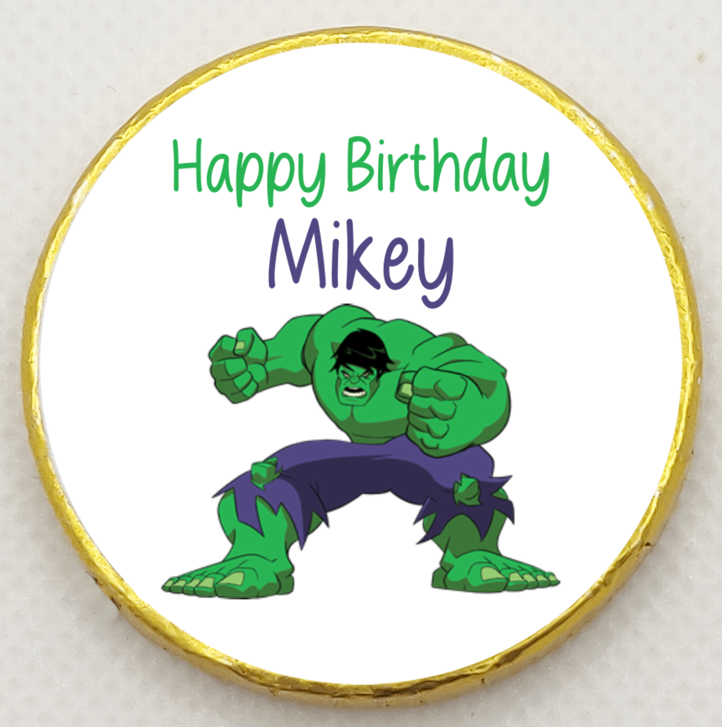 Hulk Personalised Chocolates