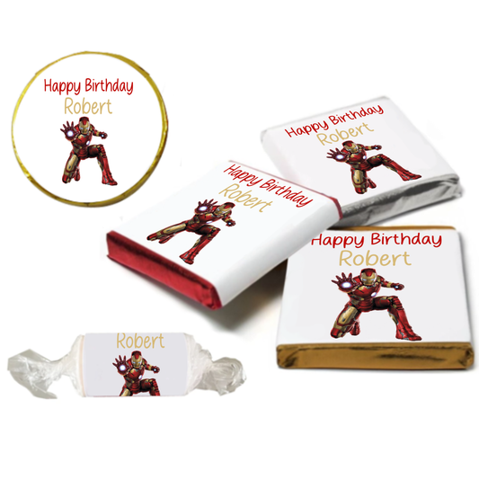 Iron Man Personalised Chocolates