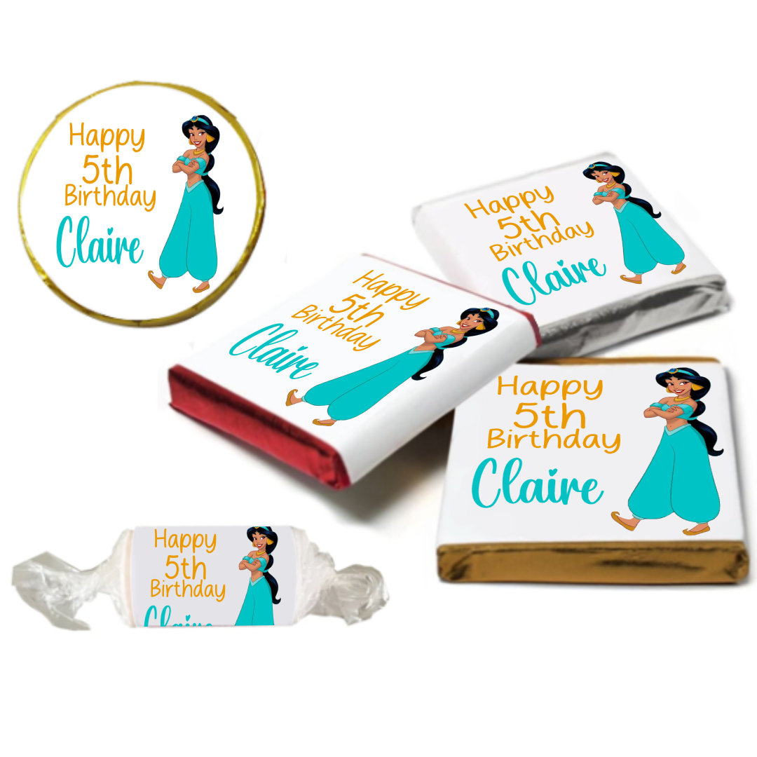 Jasmine Aladdin Personalised Chocolates