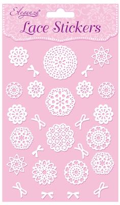 Lace Stickers Pattern Selection A 12 Strips