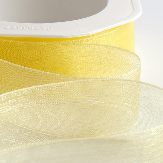 Lemon Organza Ribbon