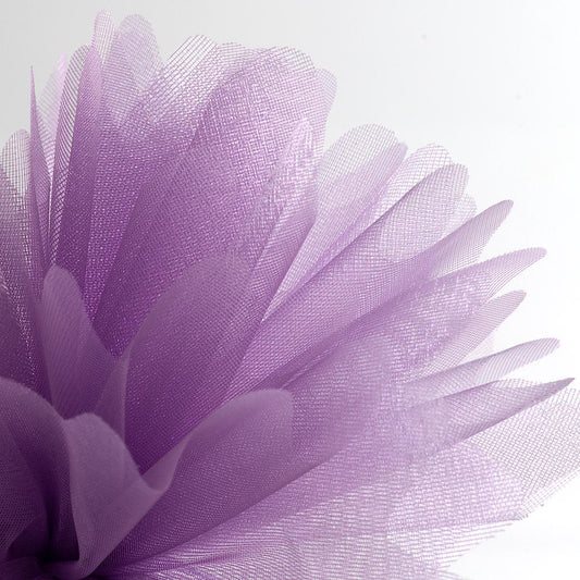 Lilac Cristal Tulle Peaked Edge Organza Tulles Pack of 50