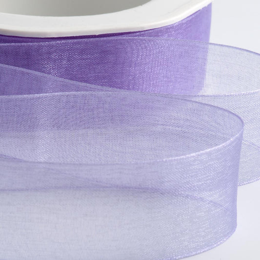 Lilac Organza Ribbon