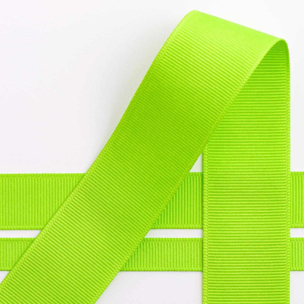 Lime Grosgrain Ribbon