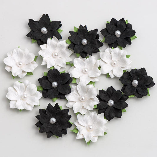 Monochrome Pearl Centre Pack of 14