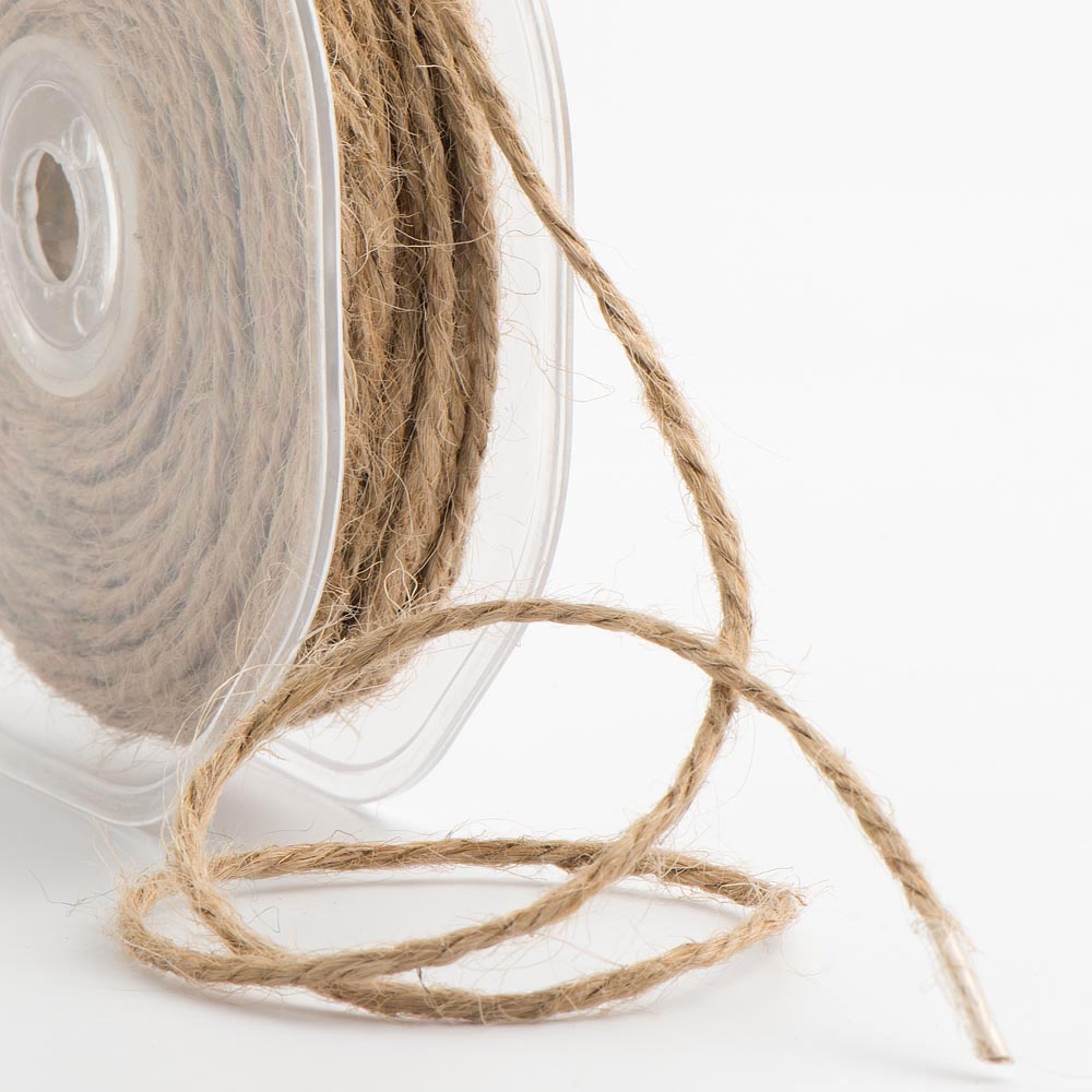 Textured Ribbon String Natural Hessian String Ribbon - Perfect Tables