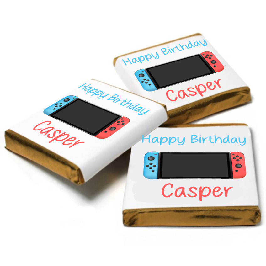 Nintendo Switch Personalised Chocolates