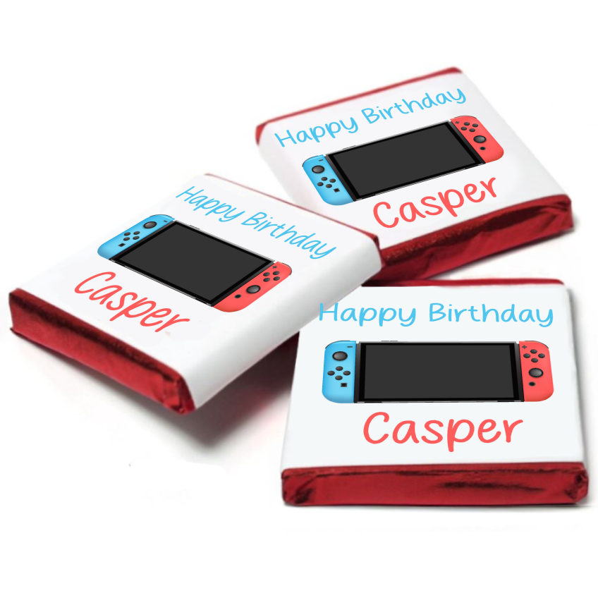 Nintendo Switch Personalised Chocolates