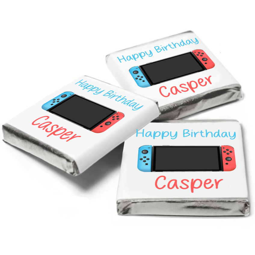 Nintendo Switch Personalised Chocolates