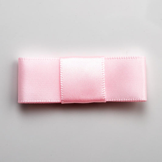 Pale Pink 5cm Dior Satin Bows - Self Adhesive