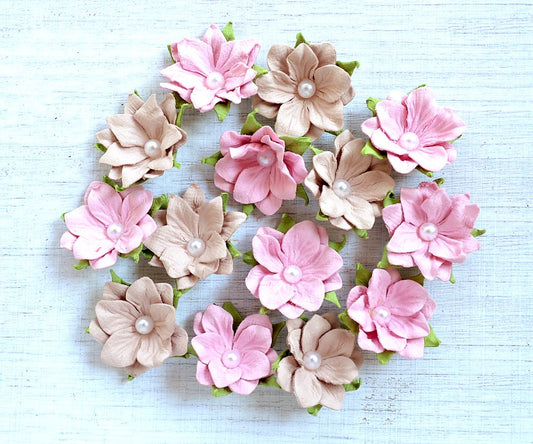 Pink Blush Pearl Centre Pack of 14