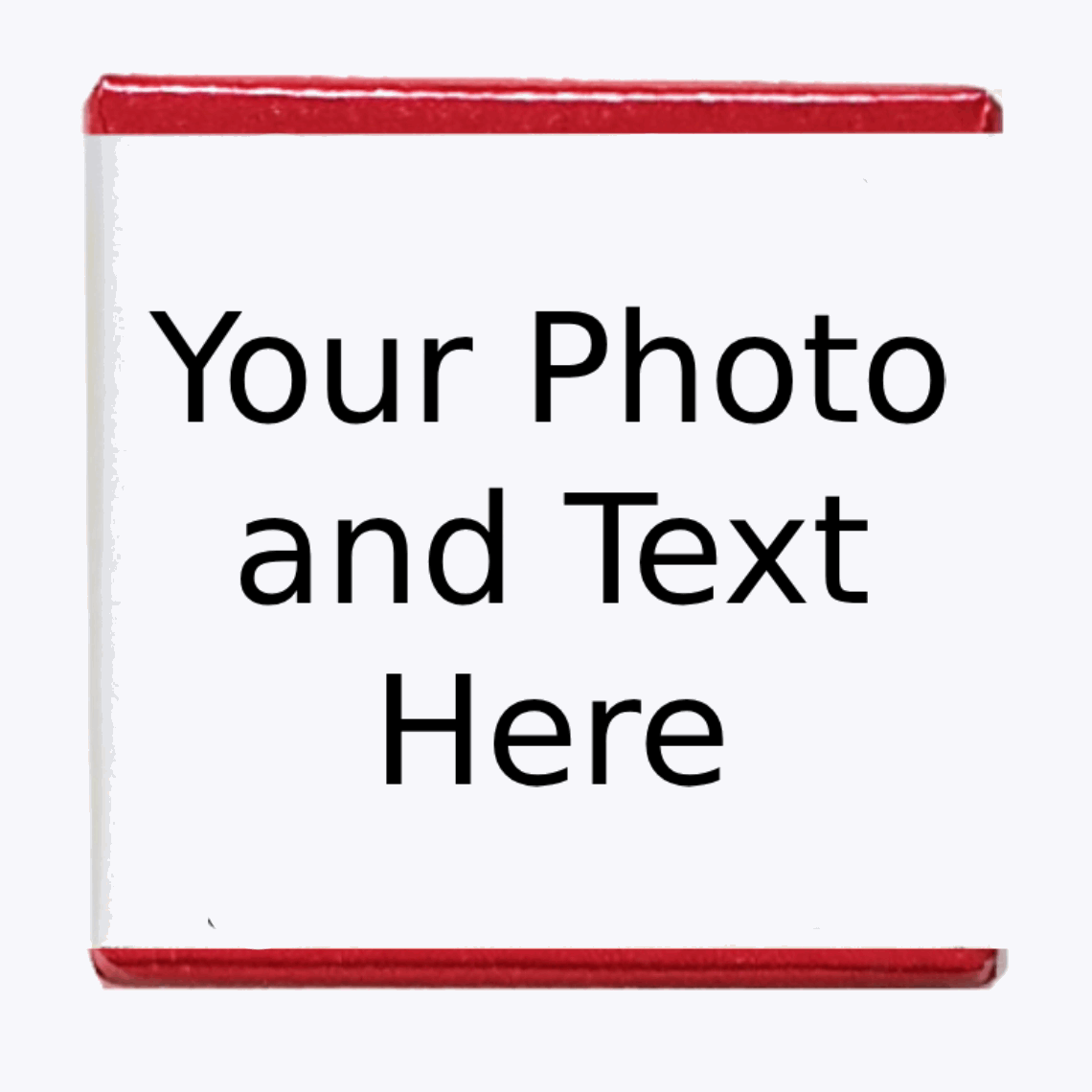 Personalised Own Design Custom Chocolates or Love Heart Rolls Add Own Image Logo and Text