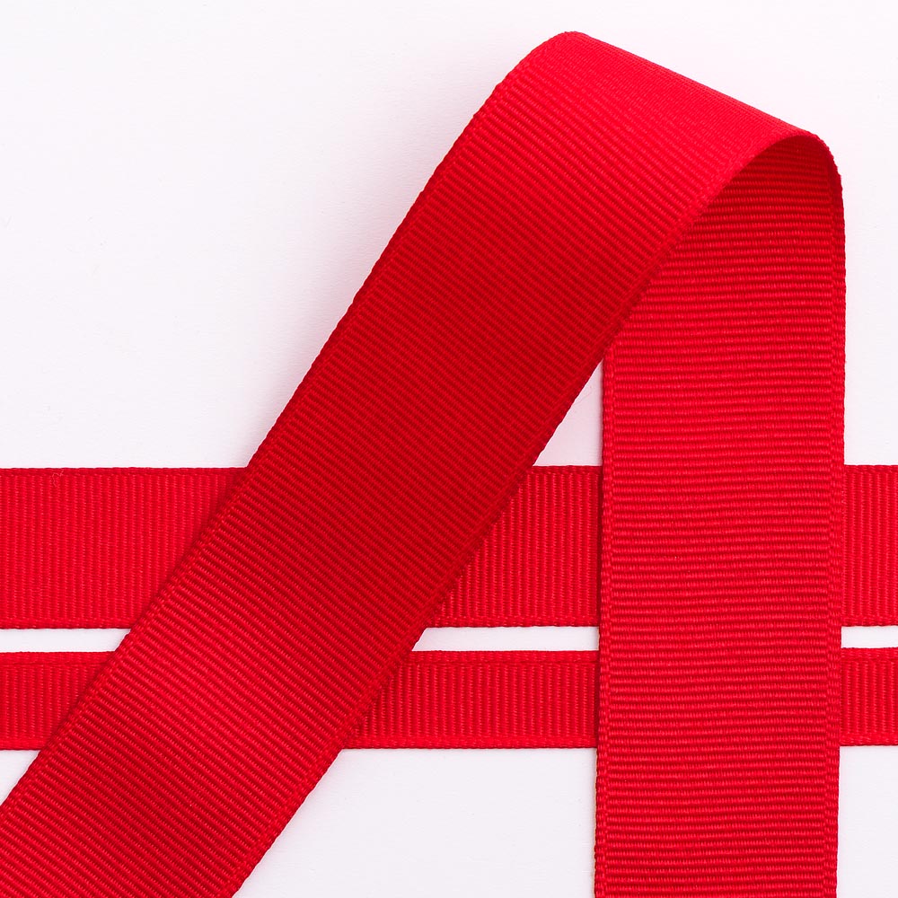 Red Grosgrain Ribbon