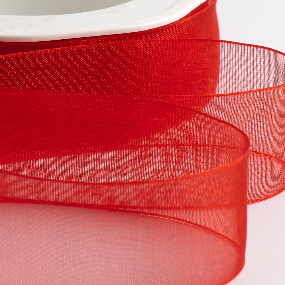 Red Organza Ribbon