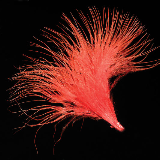 Red Loose Feather