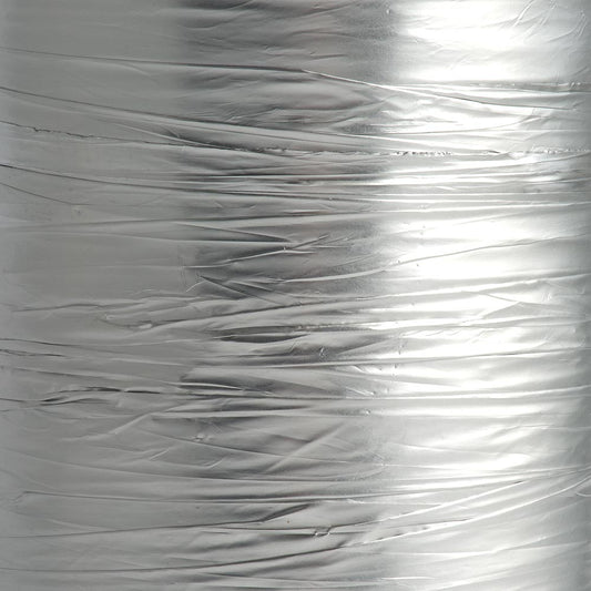 Silver Decor Metallic Foil Ribbon