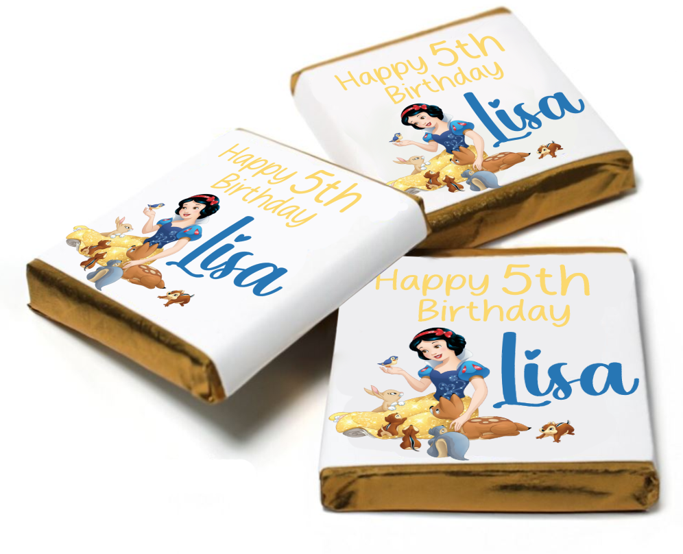 Snow White Personalised Chocolates