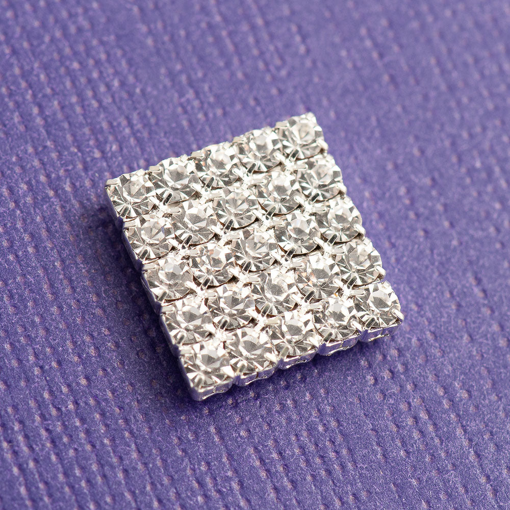 Square Cluster Charm 15x15mm - Perfect Tables