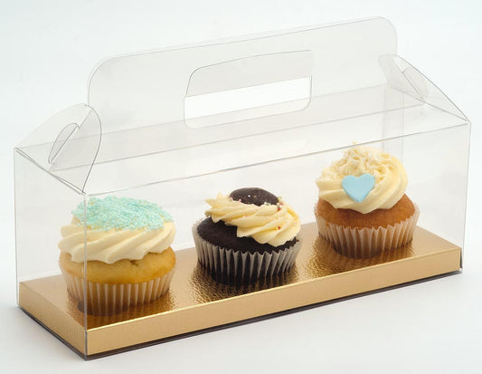 Triple Cupcake Box with Insert