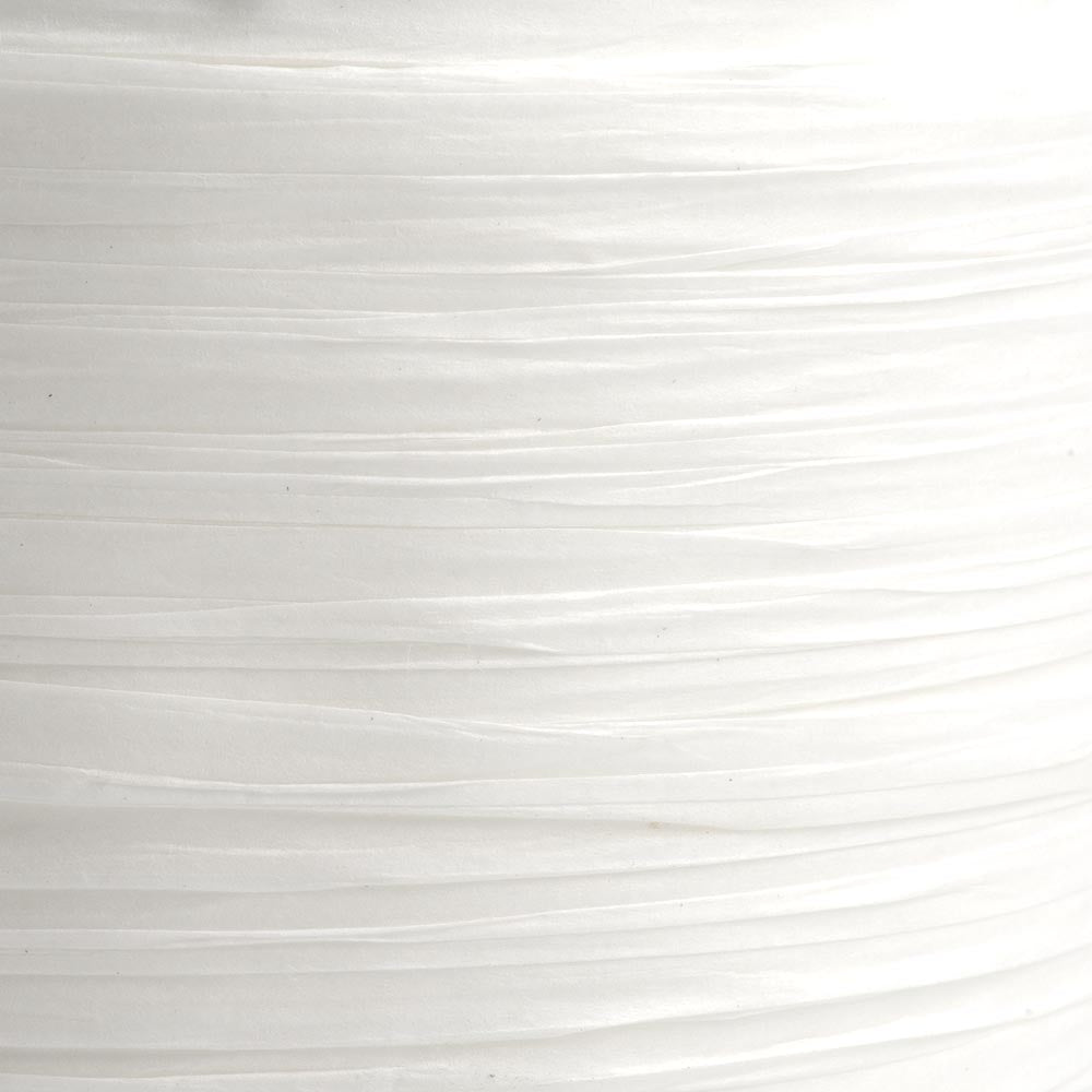 White Paper Raffia Ribbon