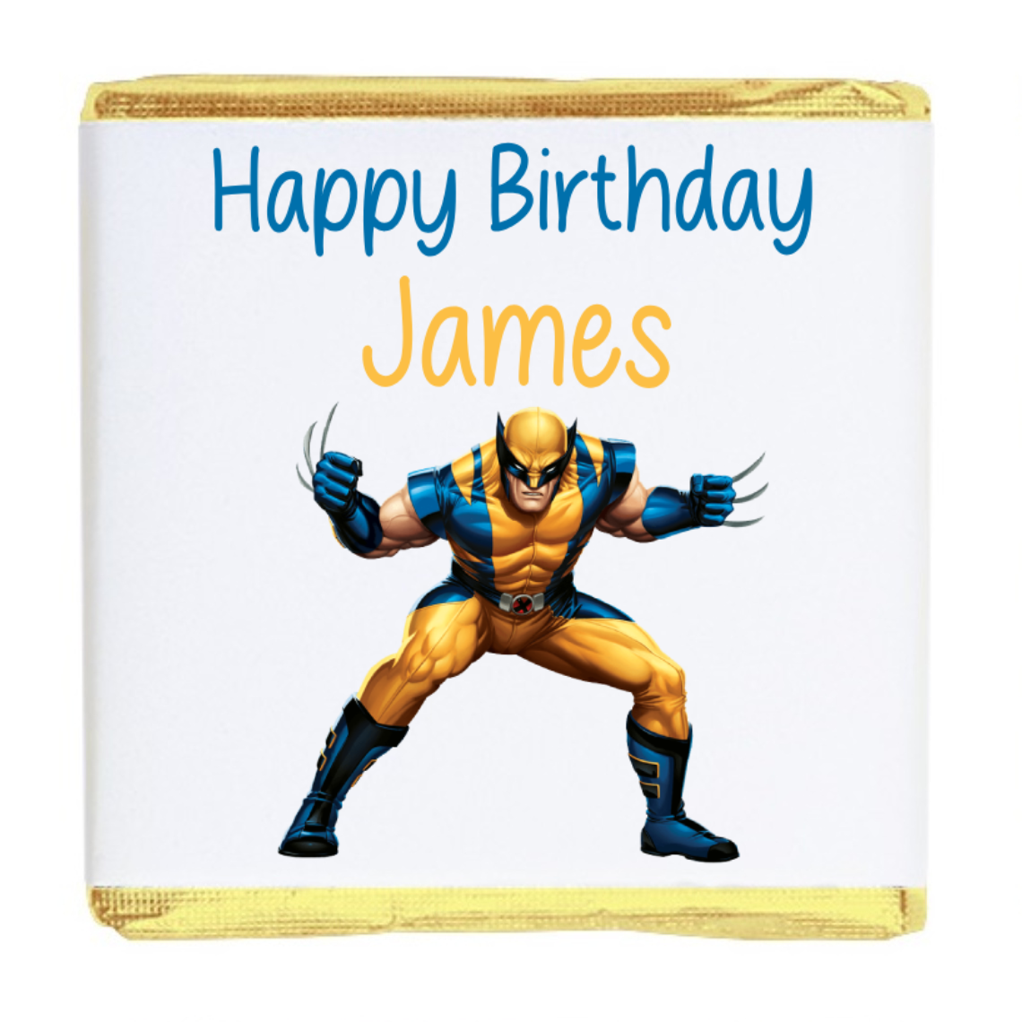 Wolverine Personalised Chocolates