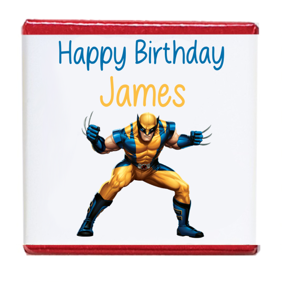 Wolverine Personalised Chocolates