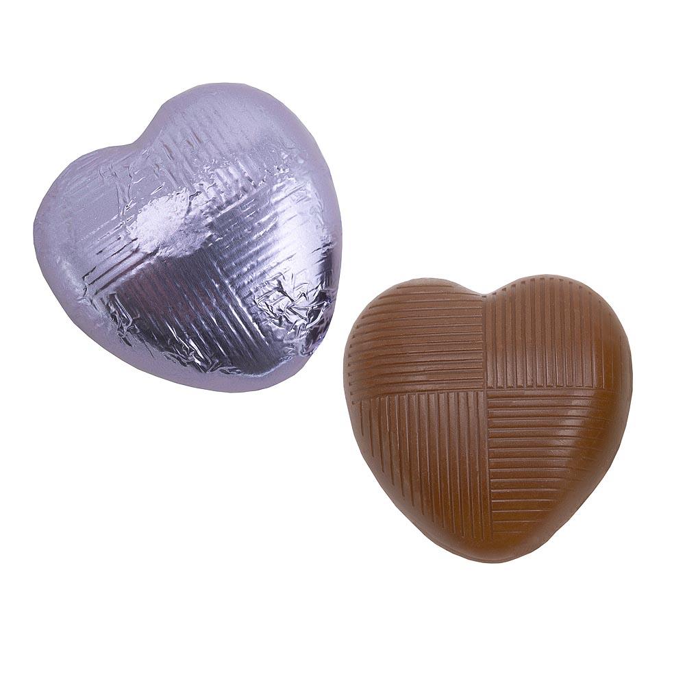 Chocolate Hearts Foil Wrapped Wedding Party Favour Christmas Valentine Birthday