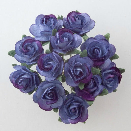 Hyacinth Paper Tea Roses Bunch of 12