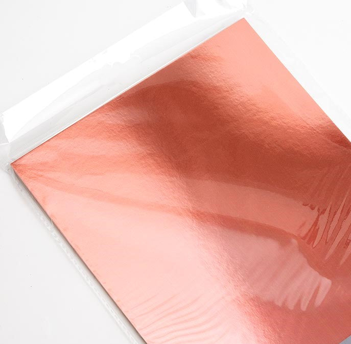 Rose Gold A4 Mirror Card 250gsm - Perfect Tables